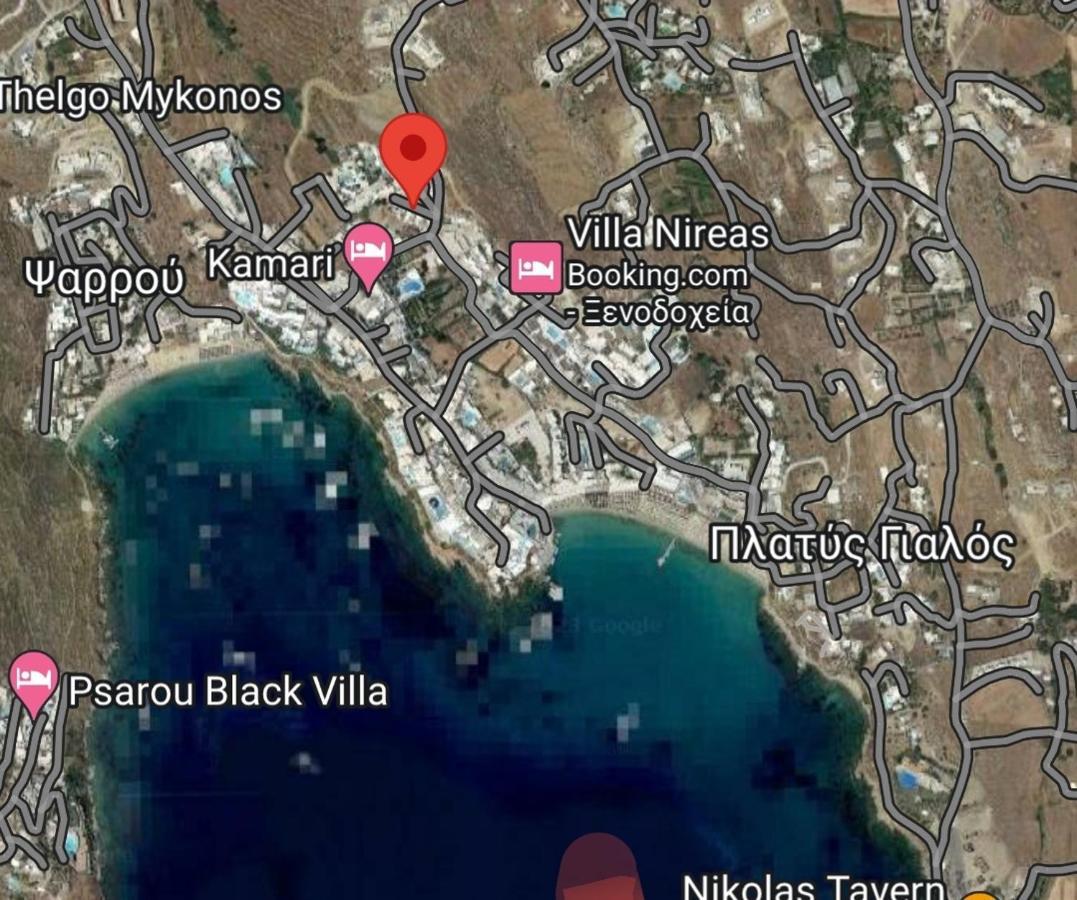 La Playa Studio Mykonos Platys Gialos  Buitenkant foto